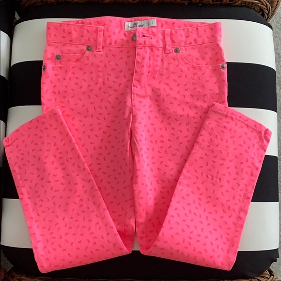 NWOT Vineyard Vines Neon Pink Pants - Picture 2 of 3
